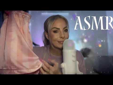 ASMR Whispering Showing You My Most Used Favorites (Clothing,Makeup,Snacks) Relaxing ASMR Sounds