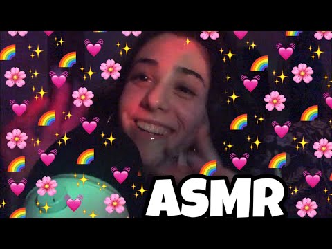 ASMR| MOUTH SOUNDS, HAND MOVEMENTS, REPEATING ‘SLEEP’, MIC SCRATCHING & NAIL TAPPING 🦋🌈💓