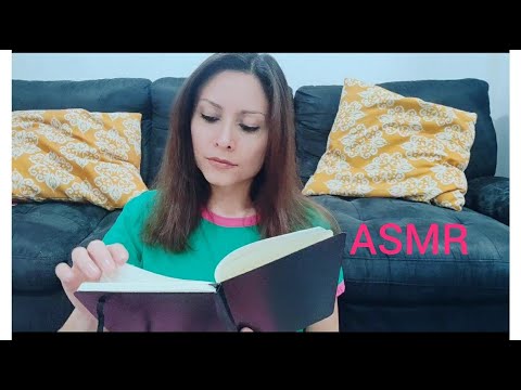 ASMR: Magazine flip, notebook writing, reading children story