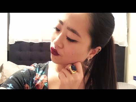 ASMR | Lipstick Application | Mouth Sounds | Whispering | Tapping