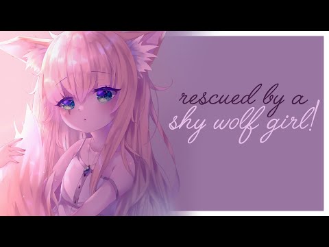 [ASMR] Rescued by a Shy Wolf Girl!! 💕🐺[Hair Brushing & Soft Spoken Personal Attention!!!]