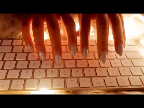 ASMR | 1 Hour Keyboard Typing, Tapping (No Talking)