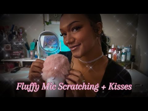 Fluffy Mic Scratching and Kisses 💋 for Relaxing ASMR