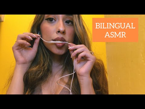 RELAX WITH ME | RELAJATE CONMIGO [Hands Movements, Spanish Trigger Words, Repeating] BILINGUAL ASMR