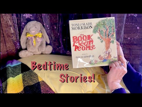 ASMR Bedtime Stories (Soft Spoken) Four stories for sleep & relaxation. Dust jacket crinkles!