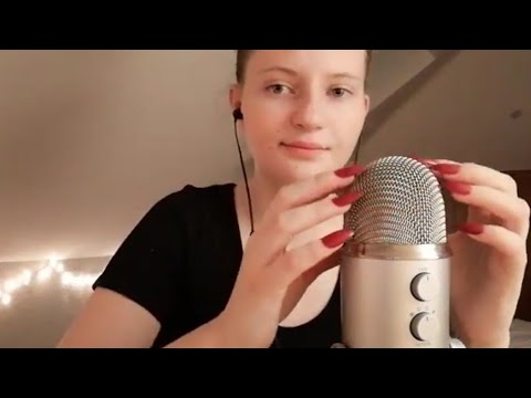 ASMR | Mic scratching with long and short nails [deutsch/german]