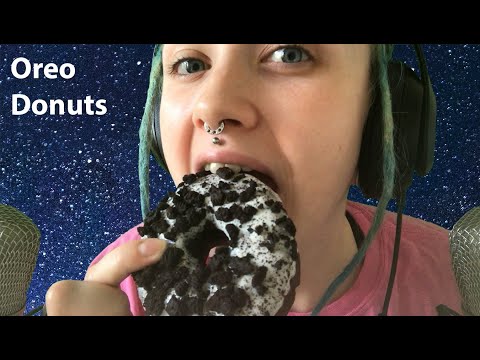 Oreo DONUTS 🍩 (Doughnut) ASMR Intense Eating Sounds ‼