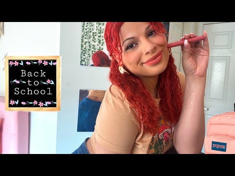 Nosy Classmate skips class 🤭 to get to know You (ASMR)