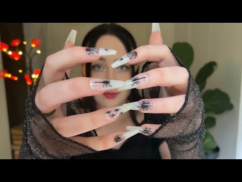 long nails tapping for asmr #4 (no talking)