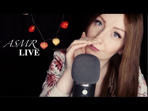 ASMR LIVESTREAM 😴 Zusammen entspannen und einschlafen ❤️ cushyASMR