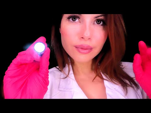 Sarah Asmr| Doctor Roleplay Light Exam and Body Check-up ✔