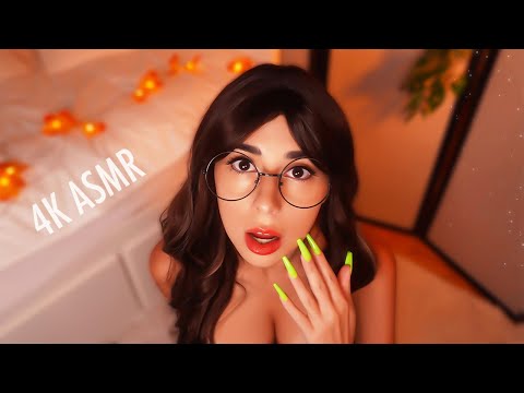 ASMR girl with no boundaries is obsessed with you 😳 personal attention, head massage, face touching