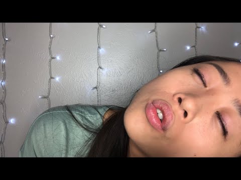 ASMR | Putting you to sleep | Kissing | Hand Movements | Love Attention