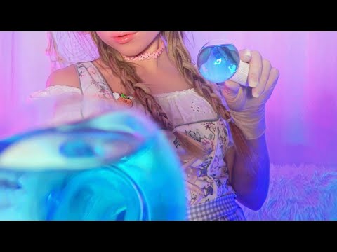 ASMR Face Treatment for Sleep (Cleaning, Massage, Brushing, Touching, Tapping, Whispering)
