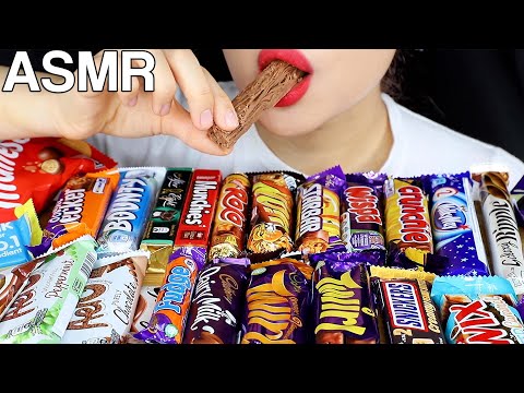 ASMR British Chocolates 영국 초콜릿 먹방 Mukbang Eating Sounds🍫🍫🍫