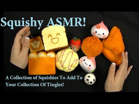 Squishy ASMR!  A Binaural Collection of Squishies and Crinkles for Relaxation and Tingles!
