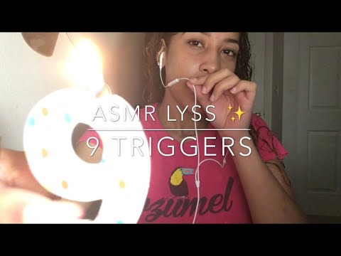 ASMR TRIGGERS | ASMR LYSS ✨