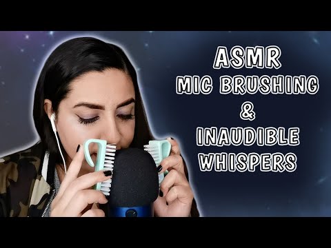 [ASMR] Mic Brushing and Inaudible Whispers🤤