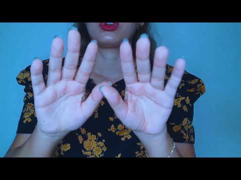 ASMR - MOUTH SOUNDS AND TOUCHING (Sons de boca).