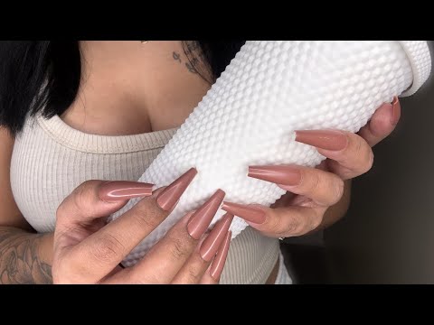 ASMR Tapping + Scratching On Different Textures