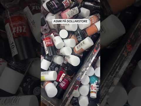 ASMR på DOLLARSTORE