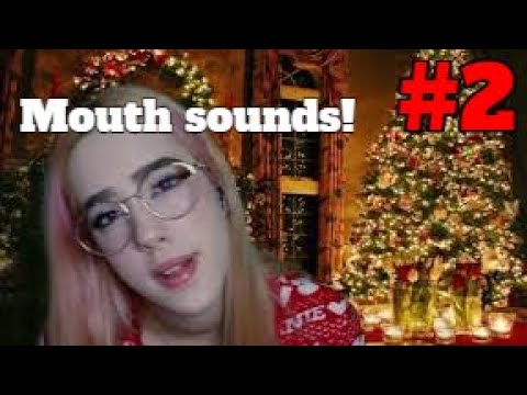 ASMR 🎅 TONGUE CLICKING + MOUTH SOUNDS #2