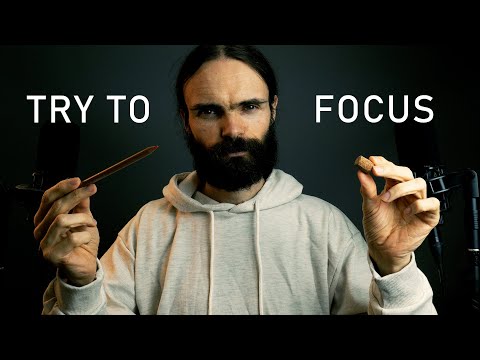 ASMR Try to focus for 1 minute on each sound