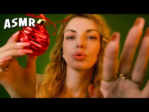 ASMR Christmas New Triggers, Nail Scratching, Tapping ASMR