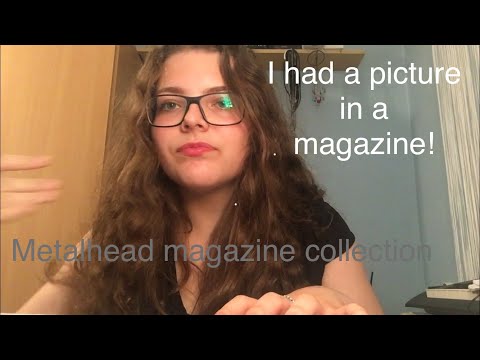 ASMR - Glossy Page Flipping/Showing You My Magazine Collection