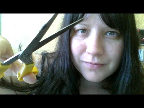 ASMR HAIRCUT PIXIE STYLE ROLE PLAY - LONG HAIR TO SHORT HAIR - PERSONAL ATTENTION