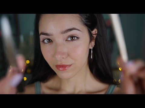 4K ASMR: Picking your EARS & HAIR (scratching sounds, 43943 triggers)