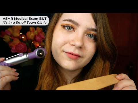 Small Town Iowa Nurse Examines You at the Clinic (Eyes, Ears, Heart, Lungs) 🩺 ASMR Medical Exam RP