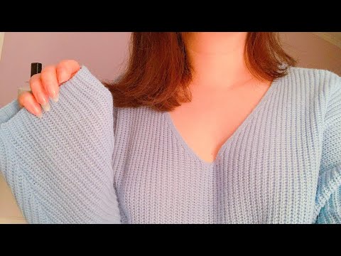 ASMR: Invisible Scratching 🌙 SHH QUIET w/ rain sounds for sleep