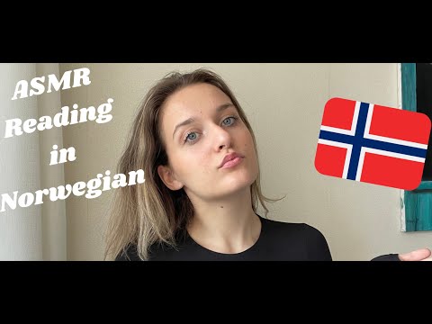 ASMR | Reading in Norwegian | Whispering