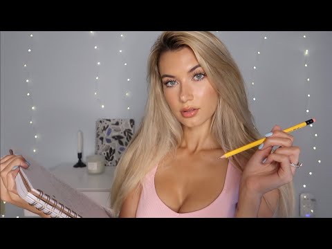 ASMR asking you LOTS of personal questions