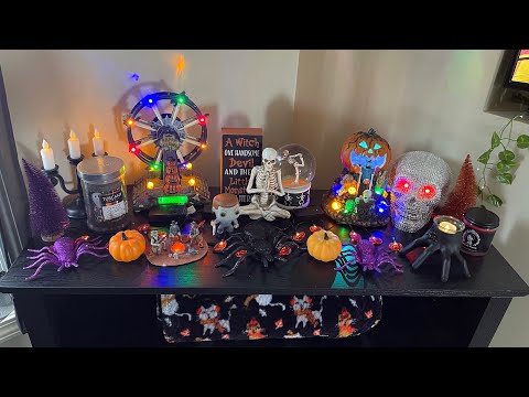 Halloween decor whispered tapping