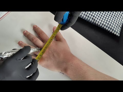 ASMR Detailed Hand Measuring For Gloves *Tingly Sounds For Sleep*