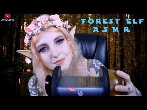 ASMR | Forest Elf helps you sleep | Intense Ear cupping, Mouth sounds, Affirmations & More
