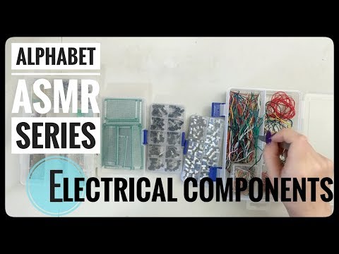Electronic Components (No Talking) || Lo Fi Alphabet ASMR Series