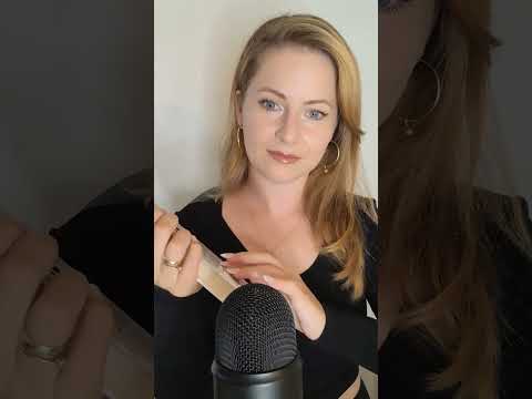 ASMR fast tapping a book cover