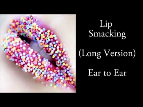 Binaural ASMR Lip Smacking, Long Version l Ear To Ear, Wet Mouth Sounds
