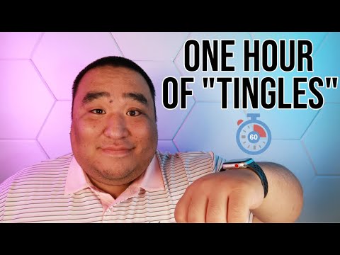 ASMR | Repeating "Tingles" for 1 Hour (Whispered, Fast and Slow, Left and Right)