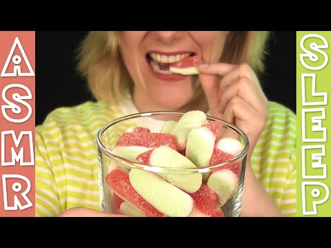 ASMR Eating Soft Candy | 100% Awesome CHEWING Sounds | Haribo Watermelon | ASMR Sleep