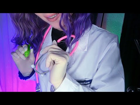 ASMR Cranial Nerve Exam with Light Tests (Eye Check Up, Medical RP, Follow my Instructions, Whisper)