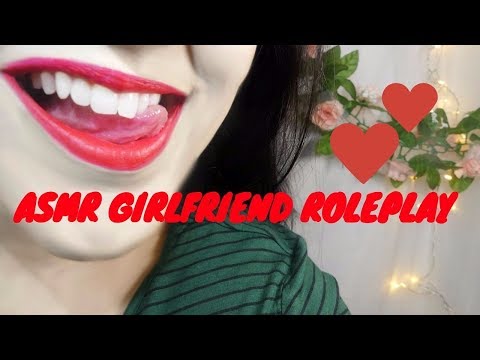 ASMR Girlfriend Personal Attention Whisper - Mouth Sounds