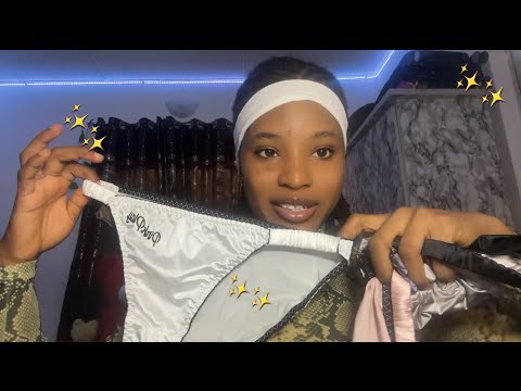 ASMR| Unboxing Package of panties from Jumia| Triggers - Tingles✨