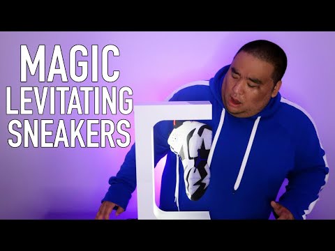 Magic Levitating Sneakers (ASMR) Tapping Unboxing