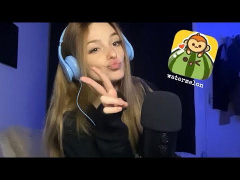 ASMR IN FRENCH🇫🇷 (relaxxxx gaming: watermelon!)