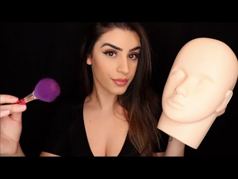 ASMR | Fast and Aggressive Triggers (part 10)⚡️(Face Touching/Brushing, Mouth Sounds, Tapping, ... )