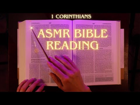 Bible ASMR ~ Whispering 1 Corinthians Start to Finish